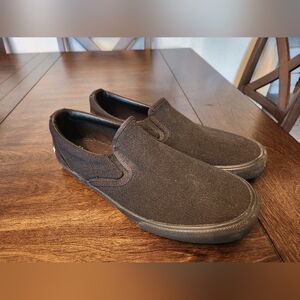 Hurley Black Slip-On Men's Shoes 8.5